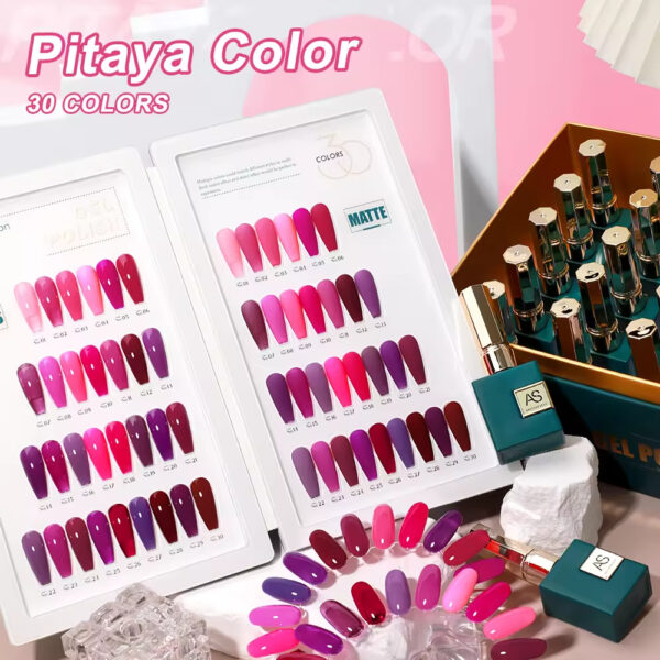30 Color gel polish set-MZS - Image 4