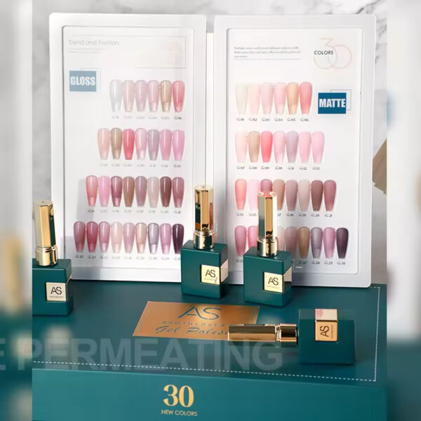 30 Color Gel Polish Set - CBT - Image 4