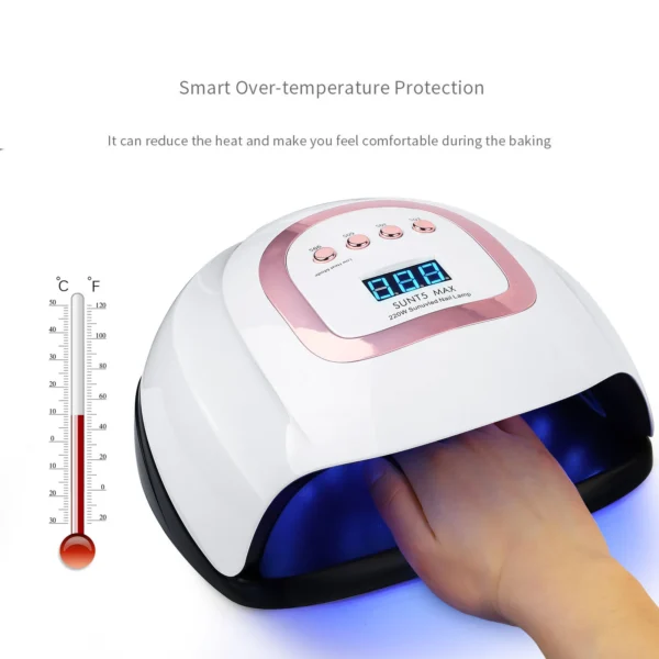 T5 Max 220w Nail Lamp - Image 2