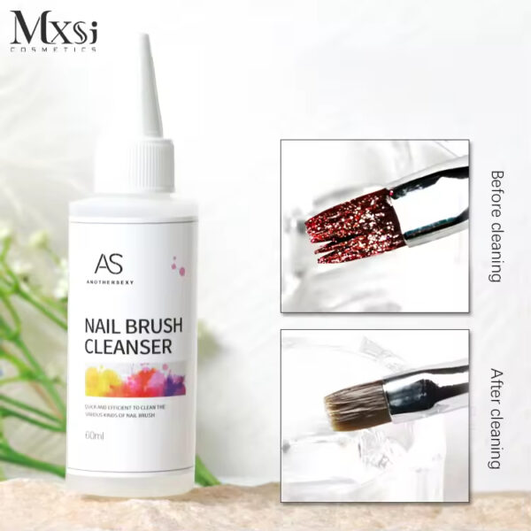 60ml Water nail brushes cleanser - Image 3